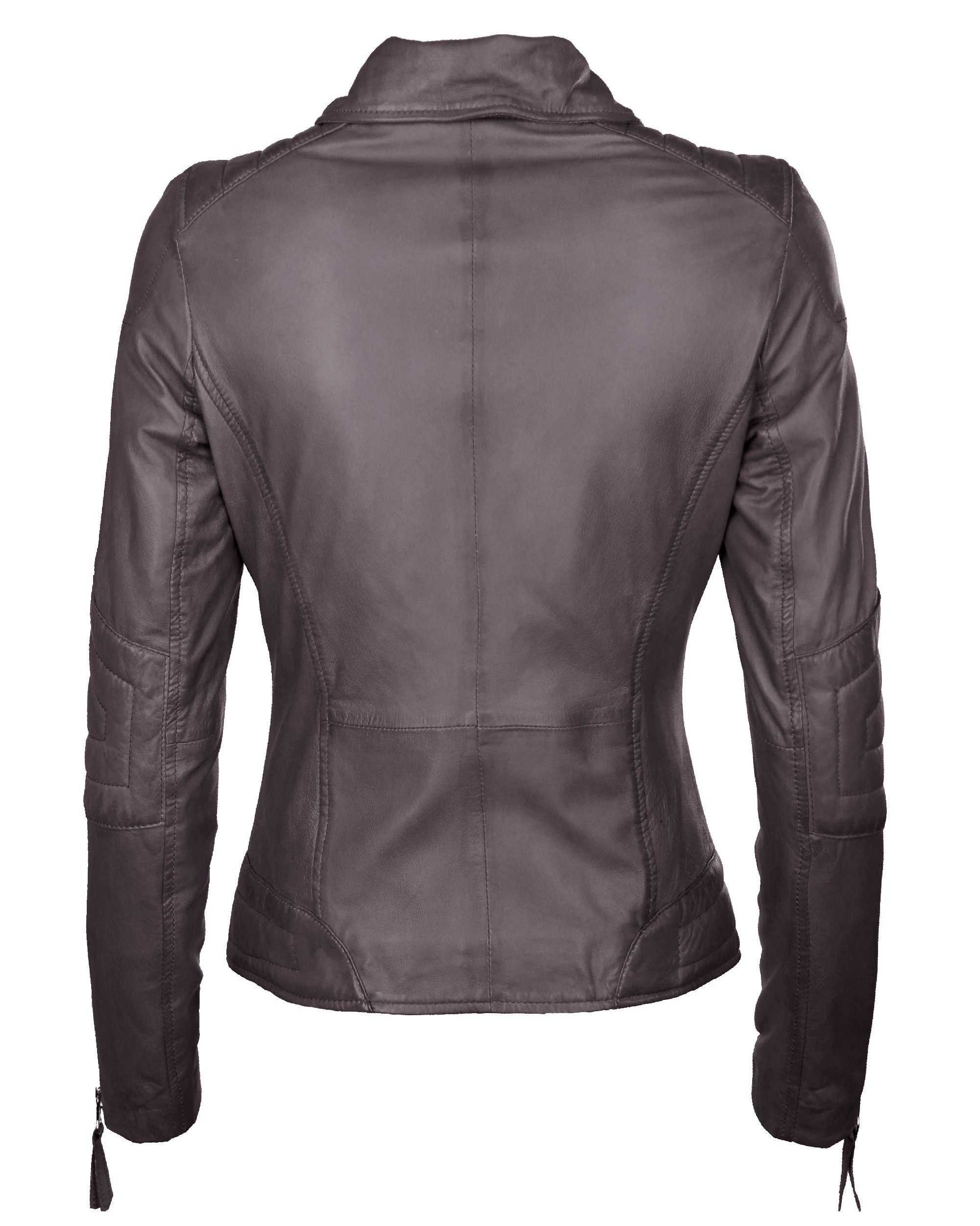 Lederjacke Maze Koga smoke