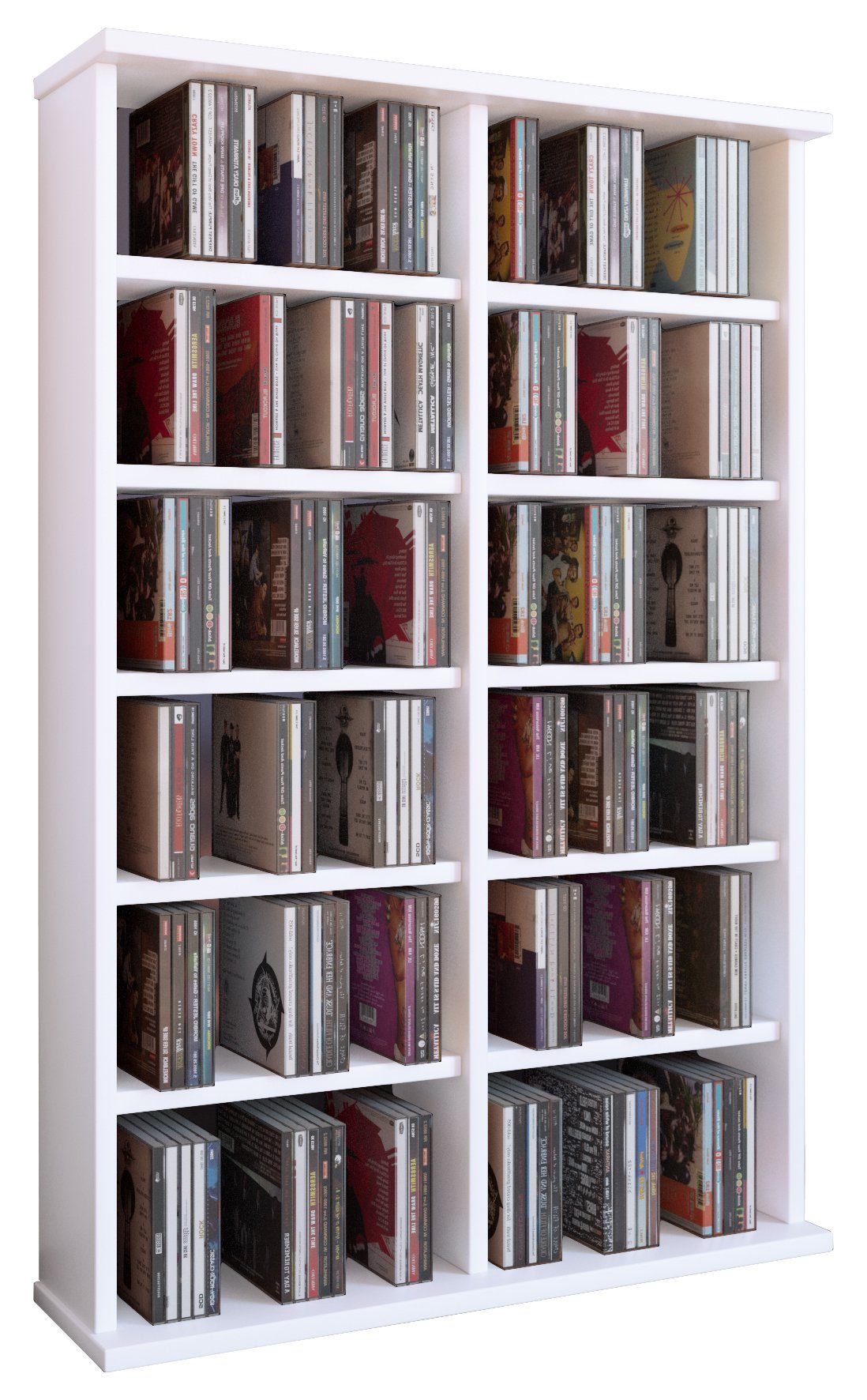 VCM CD-Regal Holz CD DVD Stand günstig online kaufen
