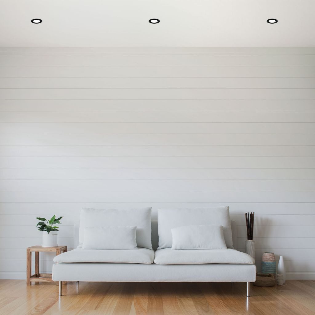 Briloner Leuchten LED Einbaustrahler 7125-435, LED fest integriert, 2700K - Extra-Warmweiß, 3er Set, ultraflach, Neutralweiß 4000K, schwarz, 3W ? 350 lm