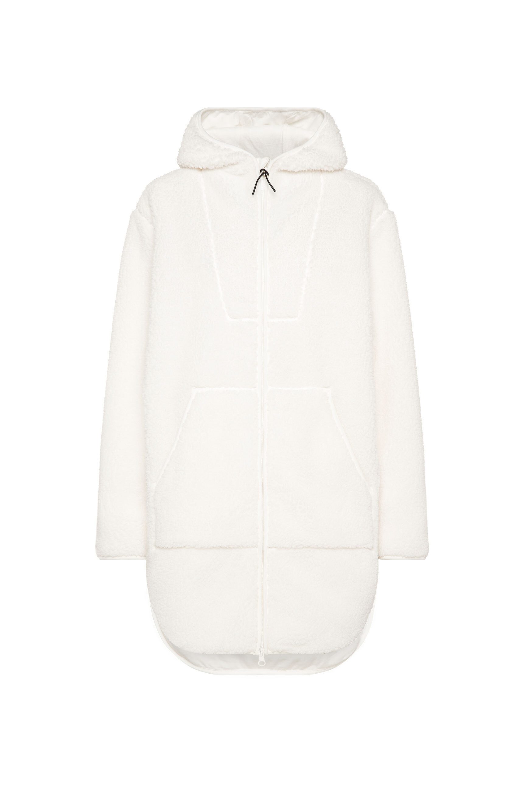 SENSES.THE LABEL Kapuzensweatjacke mit Zwei-Wege-Reißverschluss – Bild 2 von 5