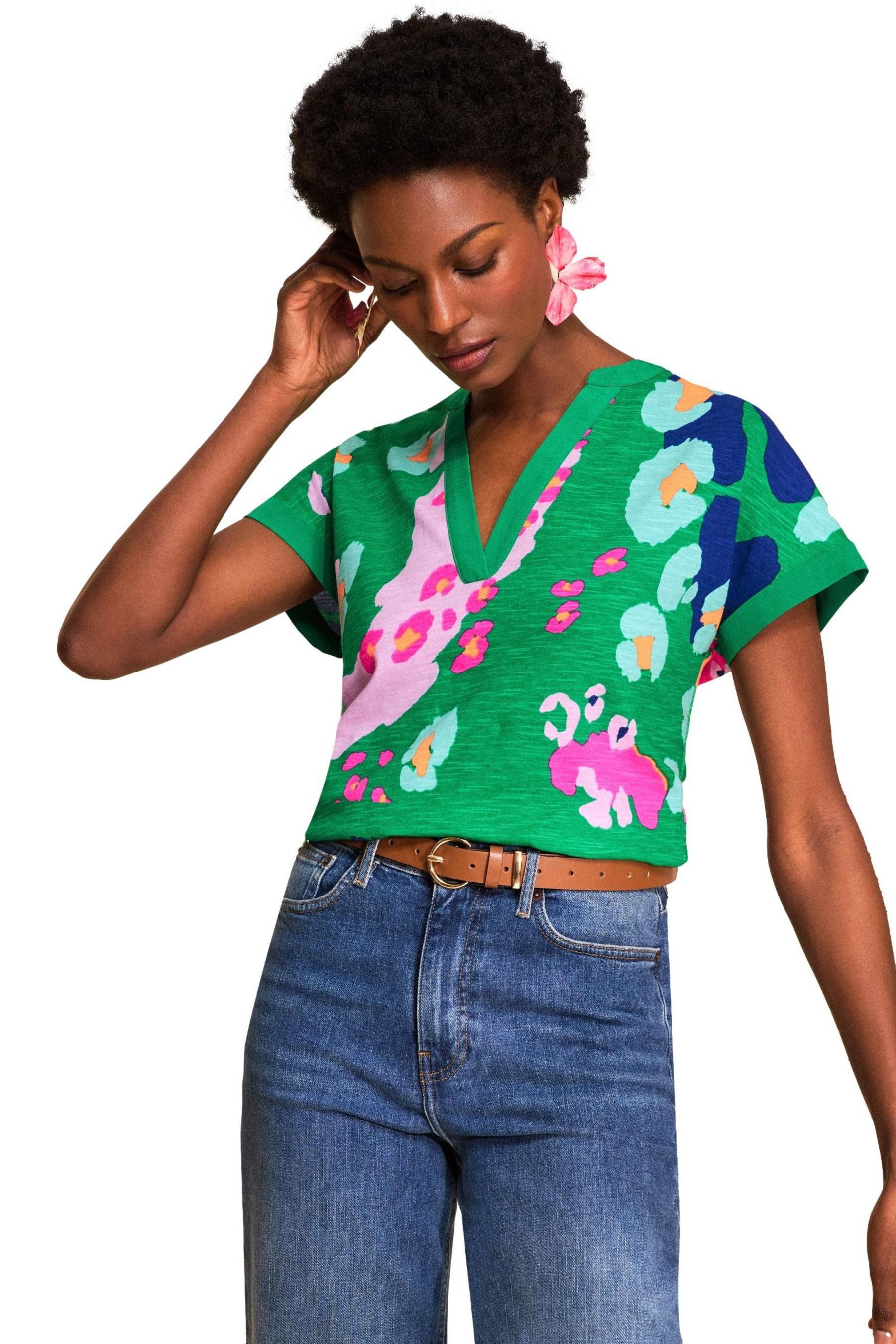 T-Shirt Love & Roses T-Shirt aus Jersey, Regular
