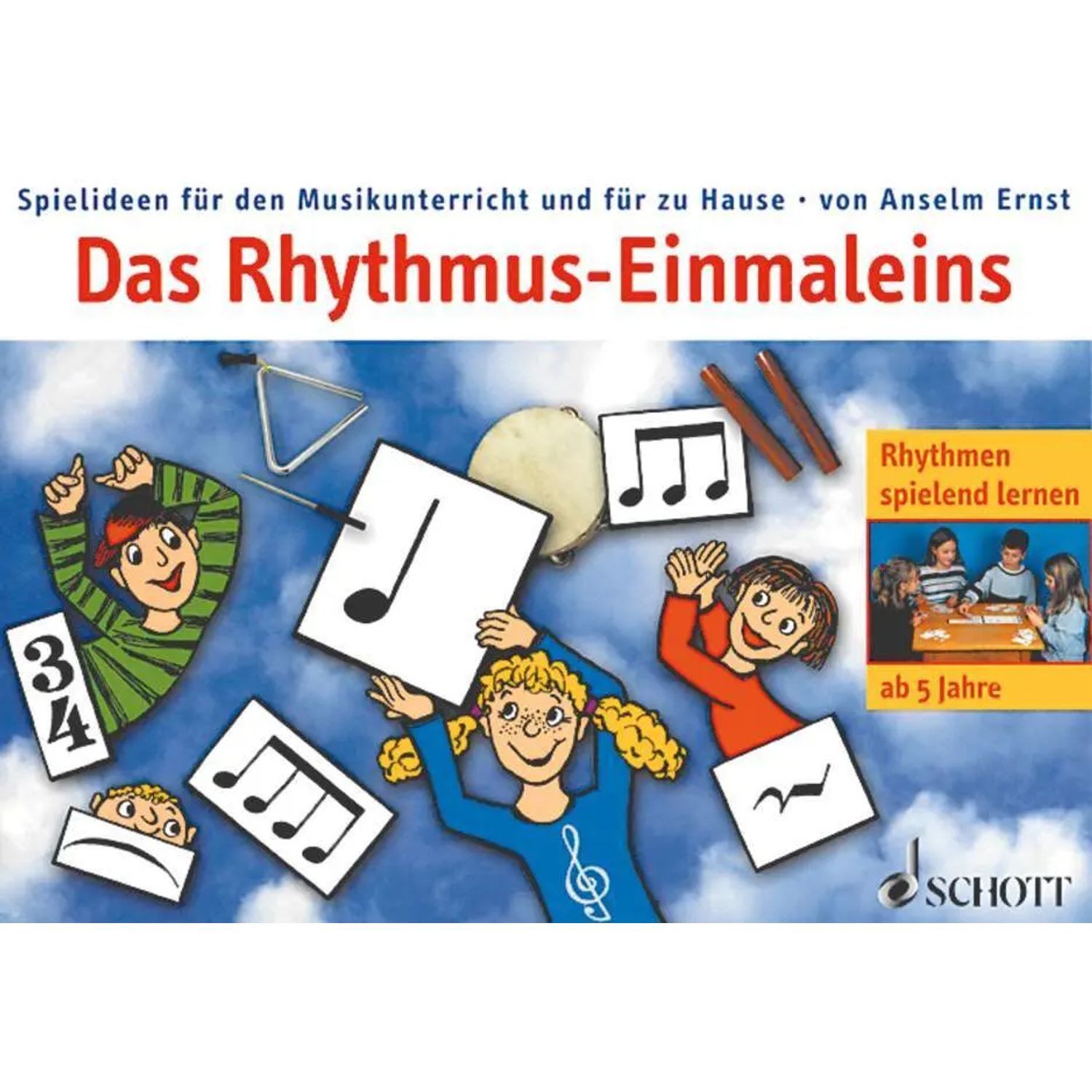 Schott Verlag Spiel Das Rhythmus-Einmaleins (Lernspiel)