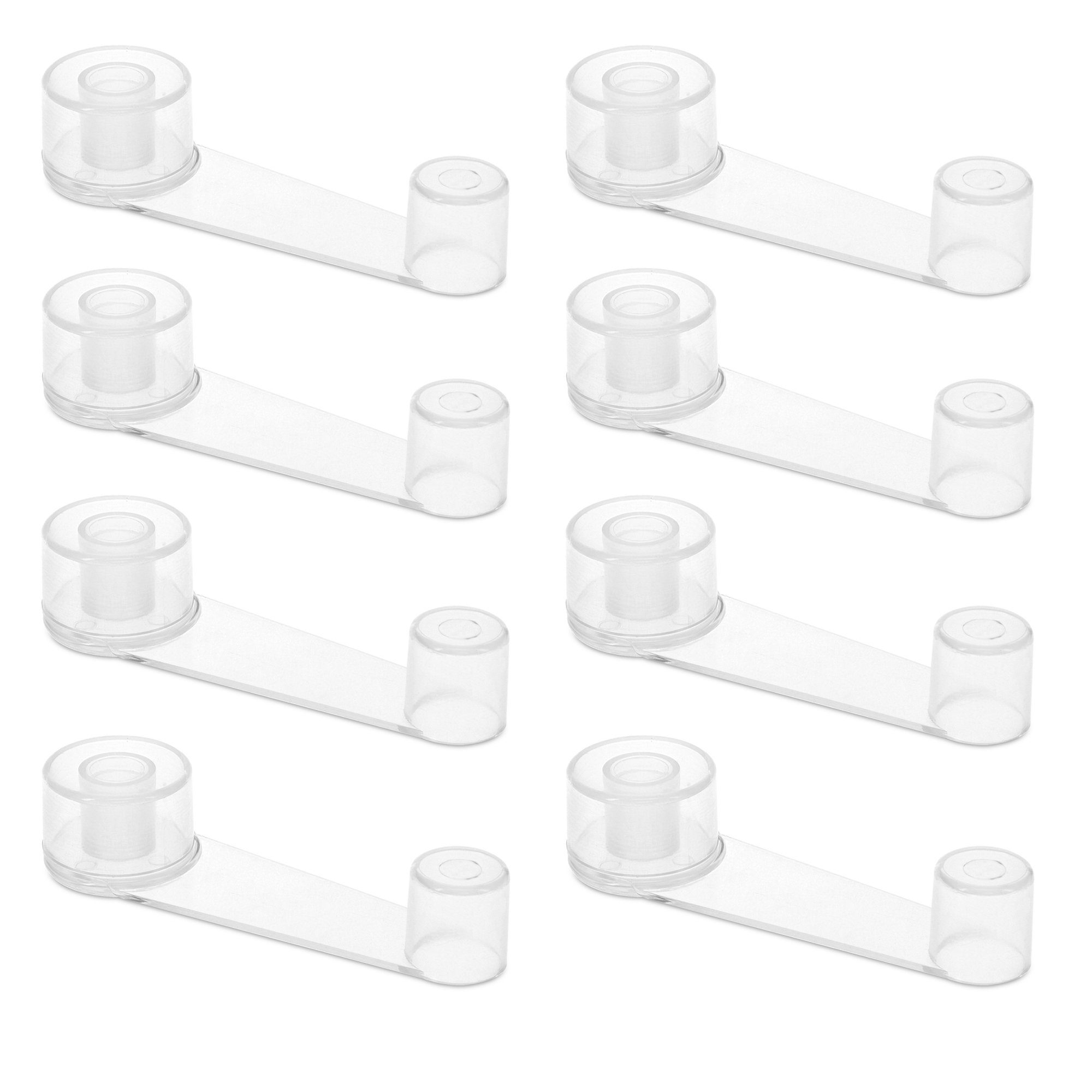 Navaris Türstopper 8x transparente Türstopper selbstklebend, günstig online kaufen