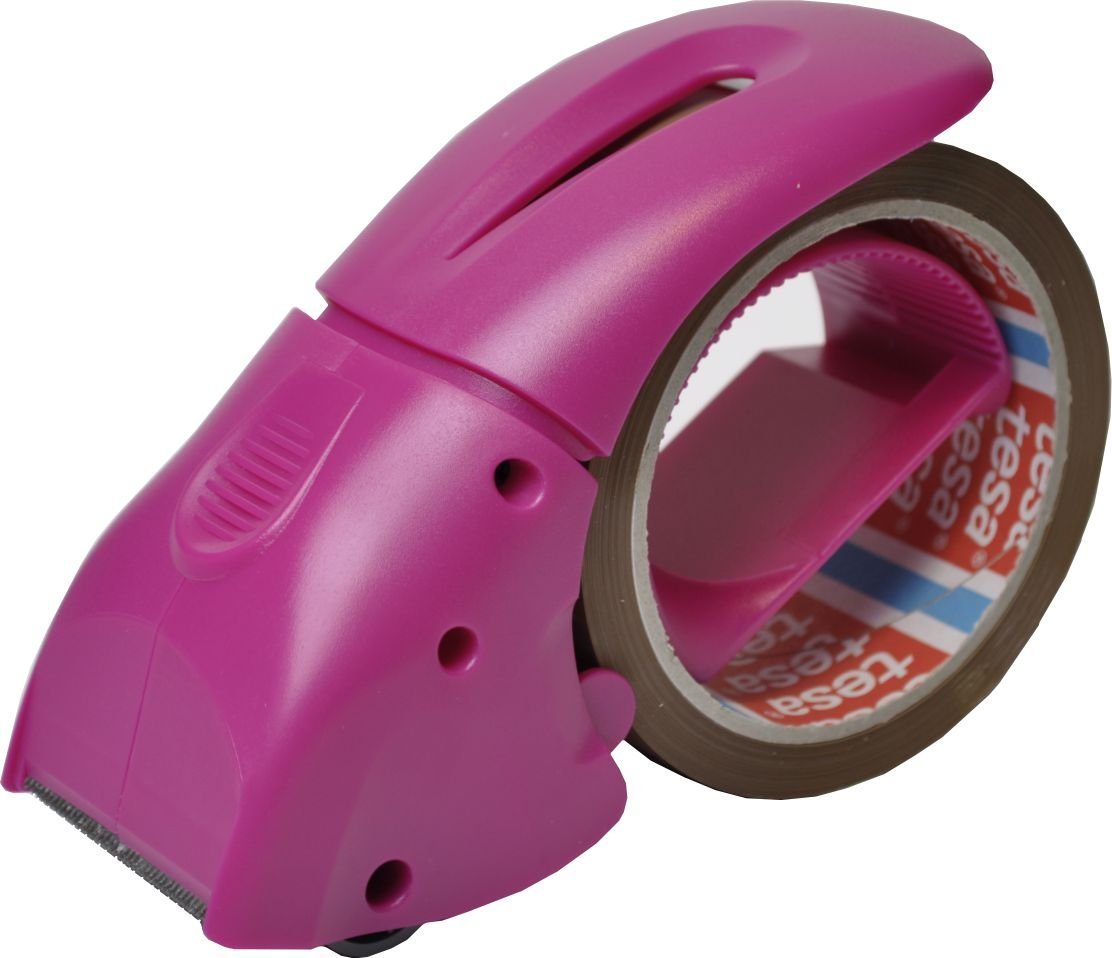 tesa Klebeband TESA Paketband- Handabroller PACK´N´GO pink | Klebefilme
