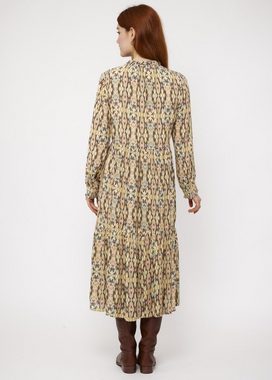 VICCI Germany Blusenkleid im Boho-Stil mit abstraktem Print