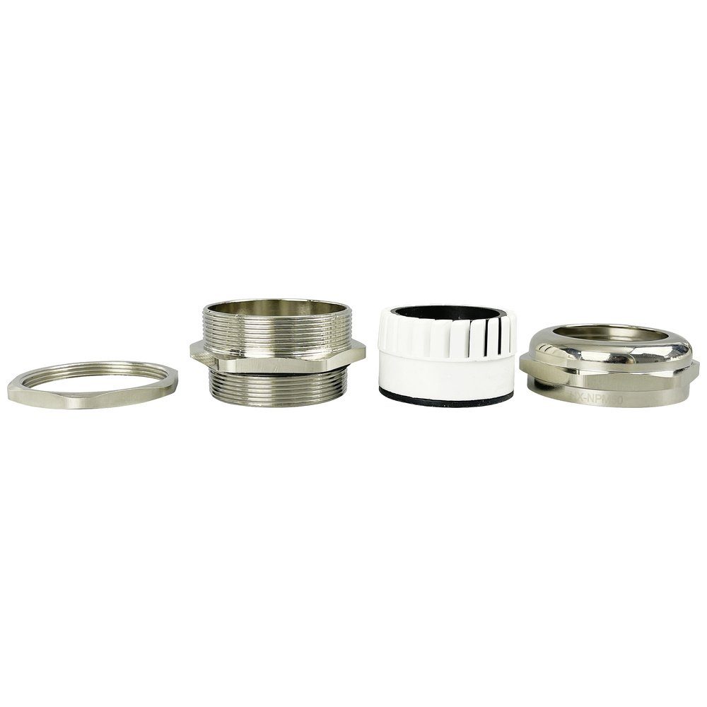 Thumbnail - TRU COMPONENTS Kabelverbinder-Sortiment TRU COMPONENTS TC-10302856 Kabelverschraubung M50 Messing (vernickel, TC-1030285...