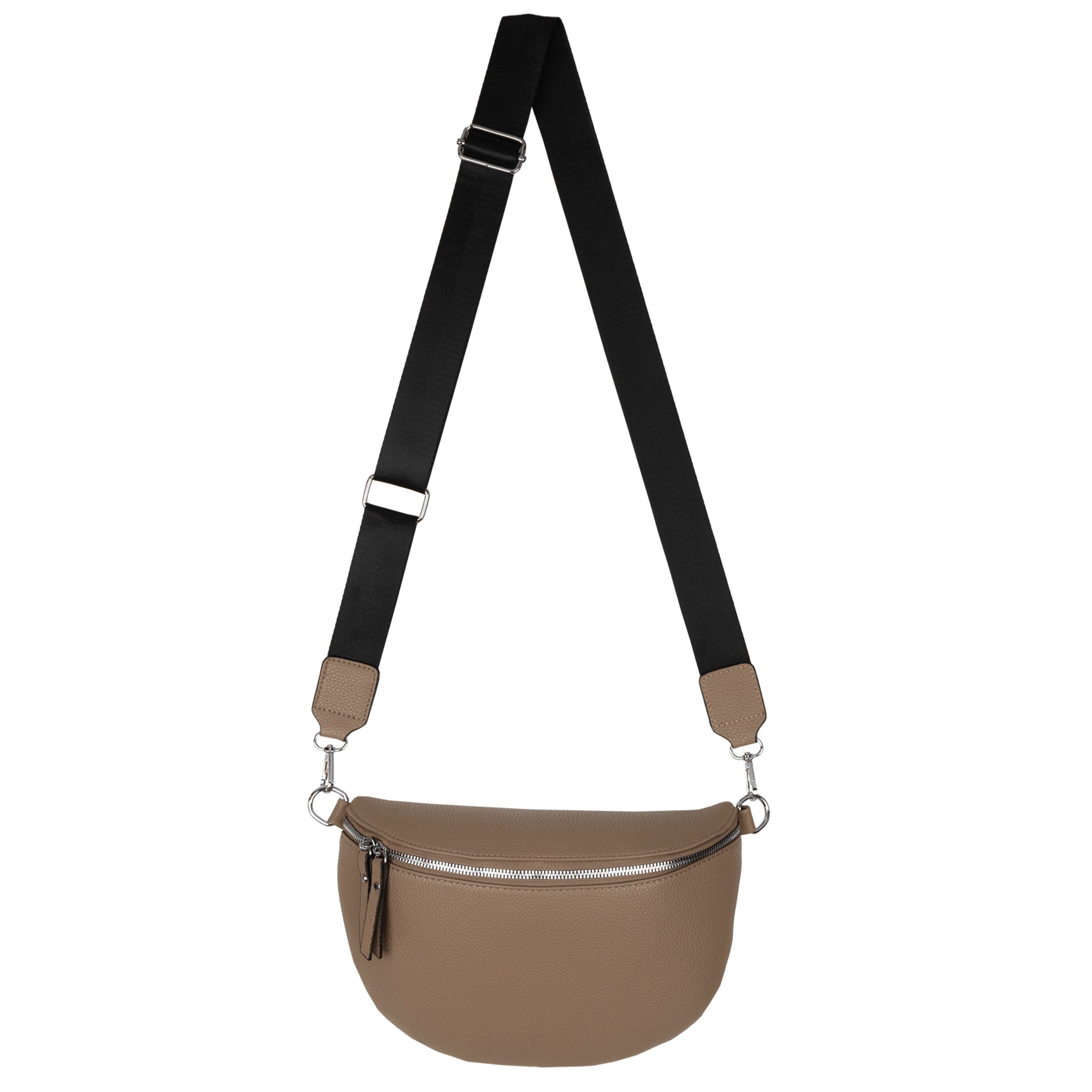 Gürteltasche Bauchtasche Umhängetasche Crossbody-Bag Kunstleder Italy-Design