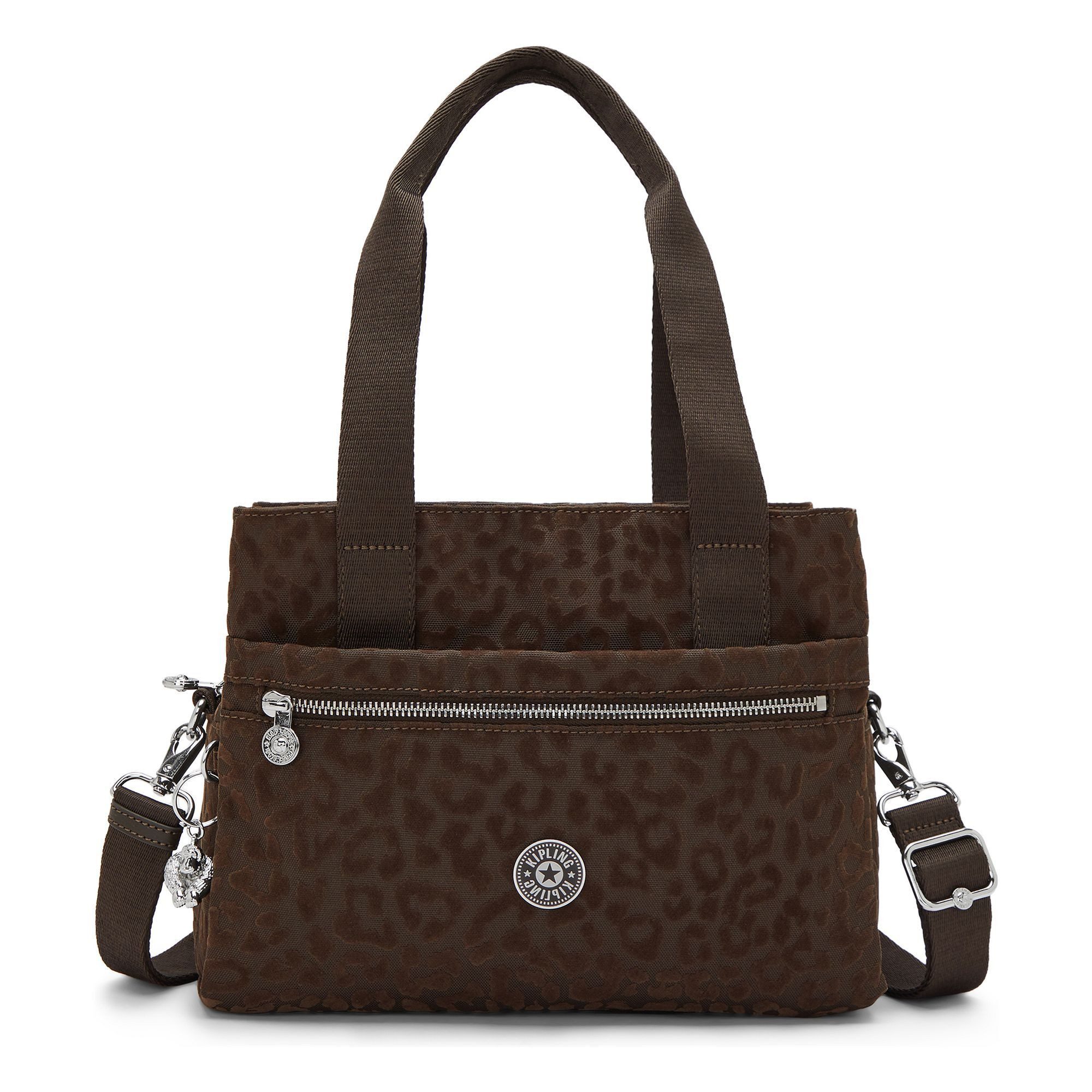 KIPLING Schultertasche Elysiana Leo, Polyester
