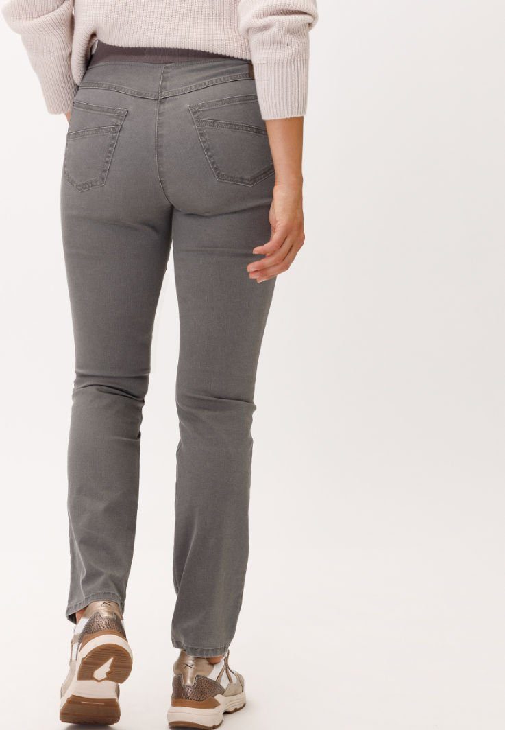 PAMINA Bequeme Jeans Style grau by RAPHAELA BRAX