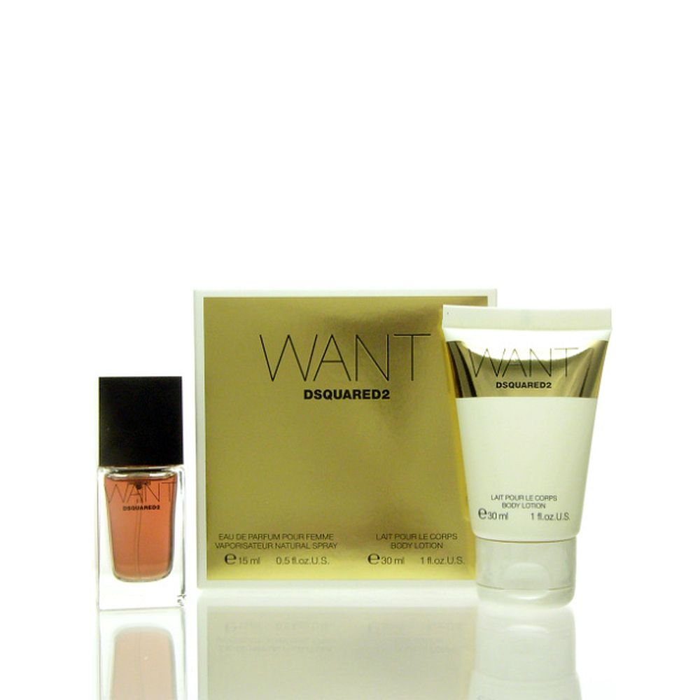 Duft-Set Dsquared² WANT Set - EDP 15 ml + BL 30 ml