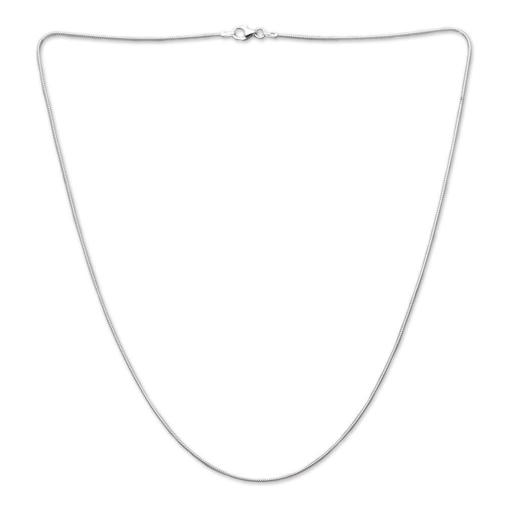 Unique Schlangenkette 925er Silber Damenkette 1,2 mm Snake Chain SC0012 – Bild 3 von 5
