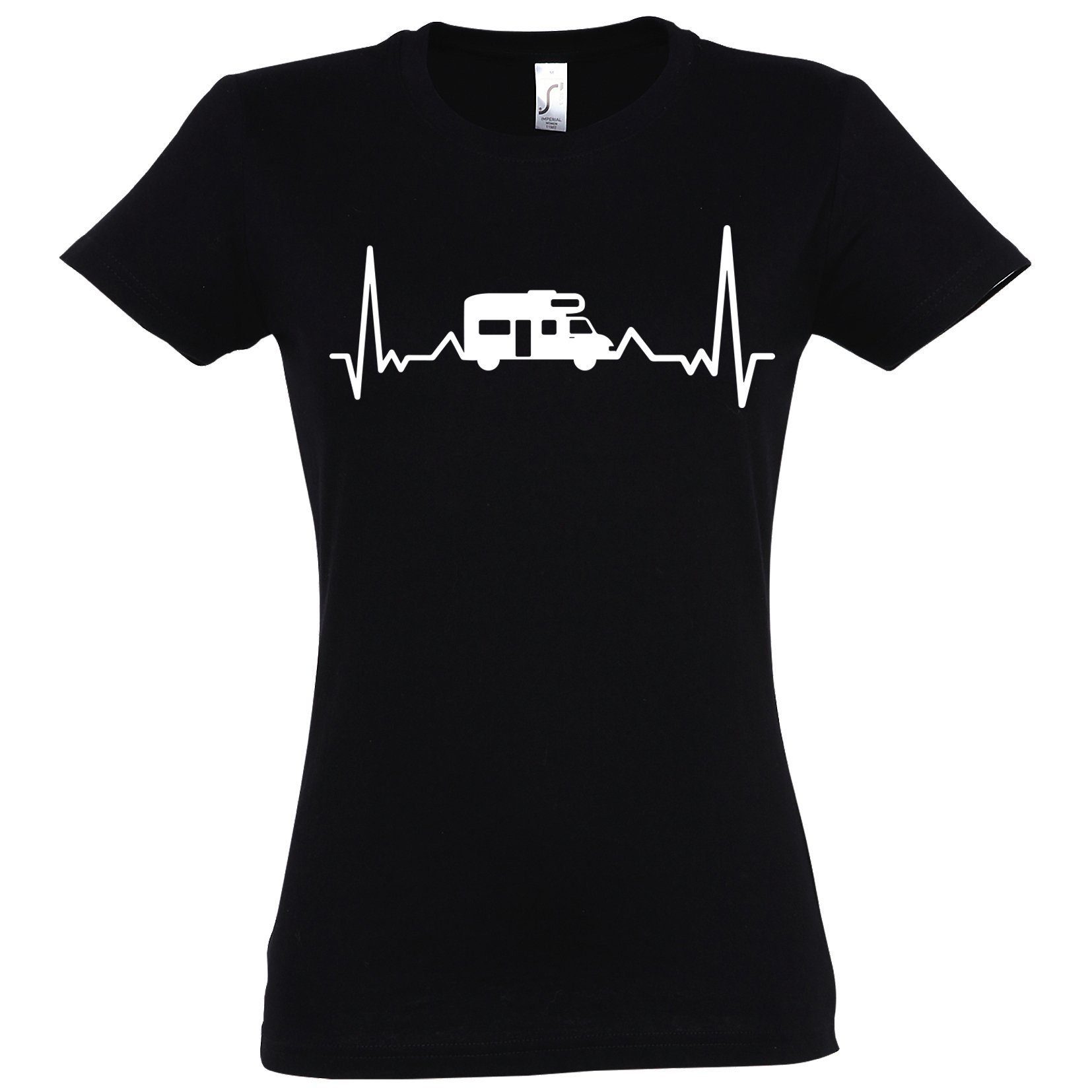 Youth Designz T-Shirt Camping Herzschlag Damen günstig online kaufen