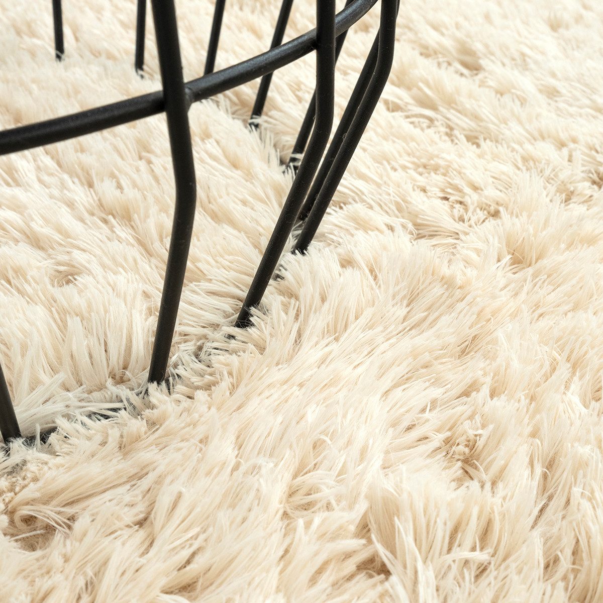 the carpet Teppich Soft Shaggy, rund, günstig online kaufen