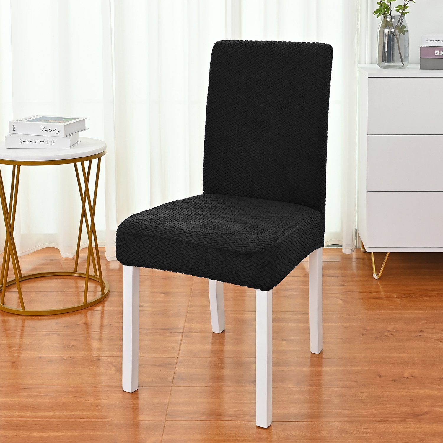 BYSURE Stuhlhusse, Esszimmer Stretch-Stuhlhussen Schonbezug, 2/4/6er günstig online kaufen