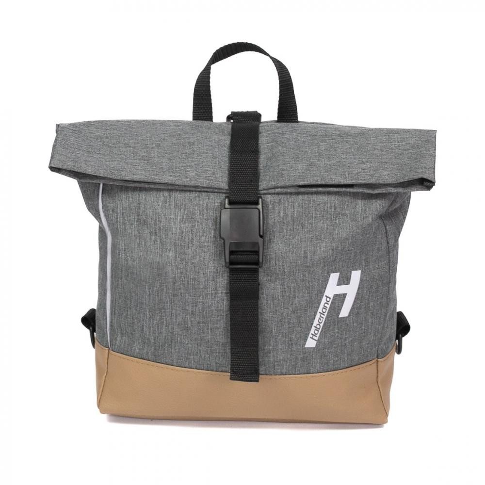 Haberland Fahrradrucksack Haberland Vario-Bike-Rucksack Keep Rollin' grau - flexibler Bike-Rucks