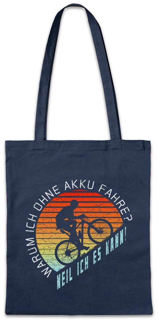 Beuteltasche Ohne Akku Stofftasche Anti E-Bike Mountainbike Fun Fahrrad Rennrad