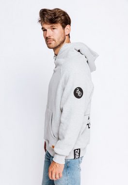 Zhrill Sweatshirt Hoodie OLE Grey (0-tlg)