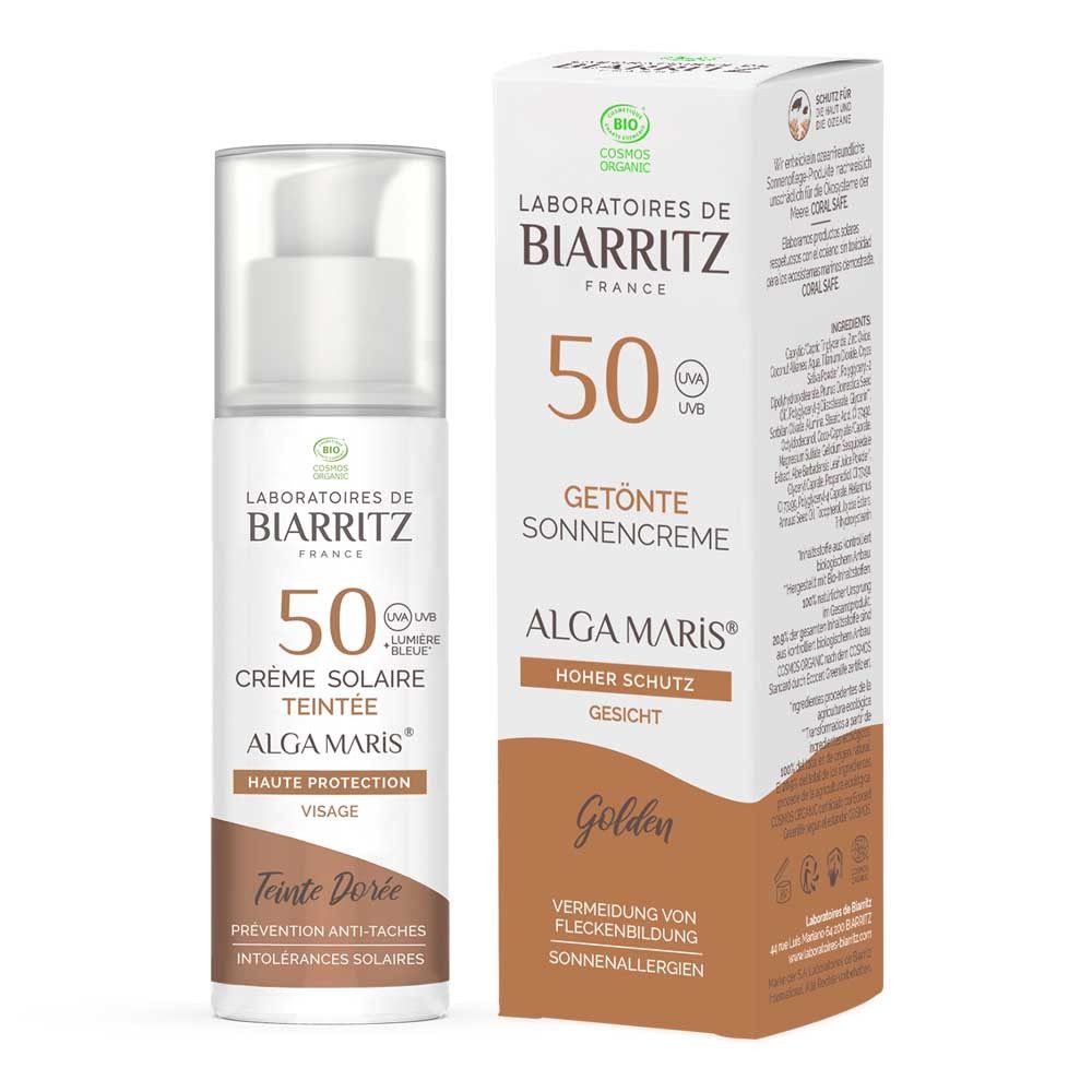 Sonnenschutzpflege Sonnencreme - gold LSF50 50ml