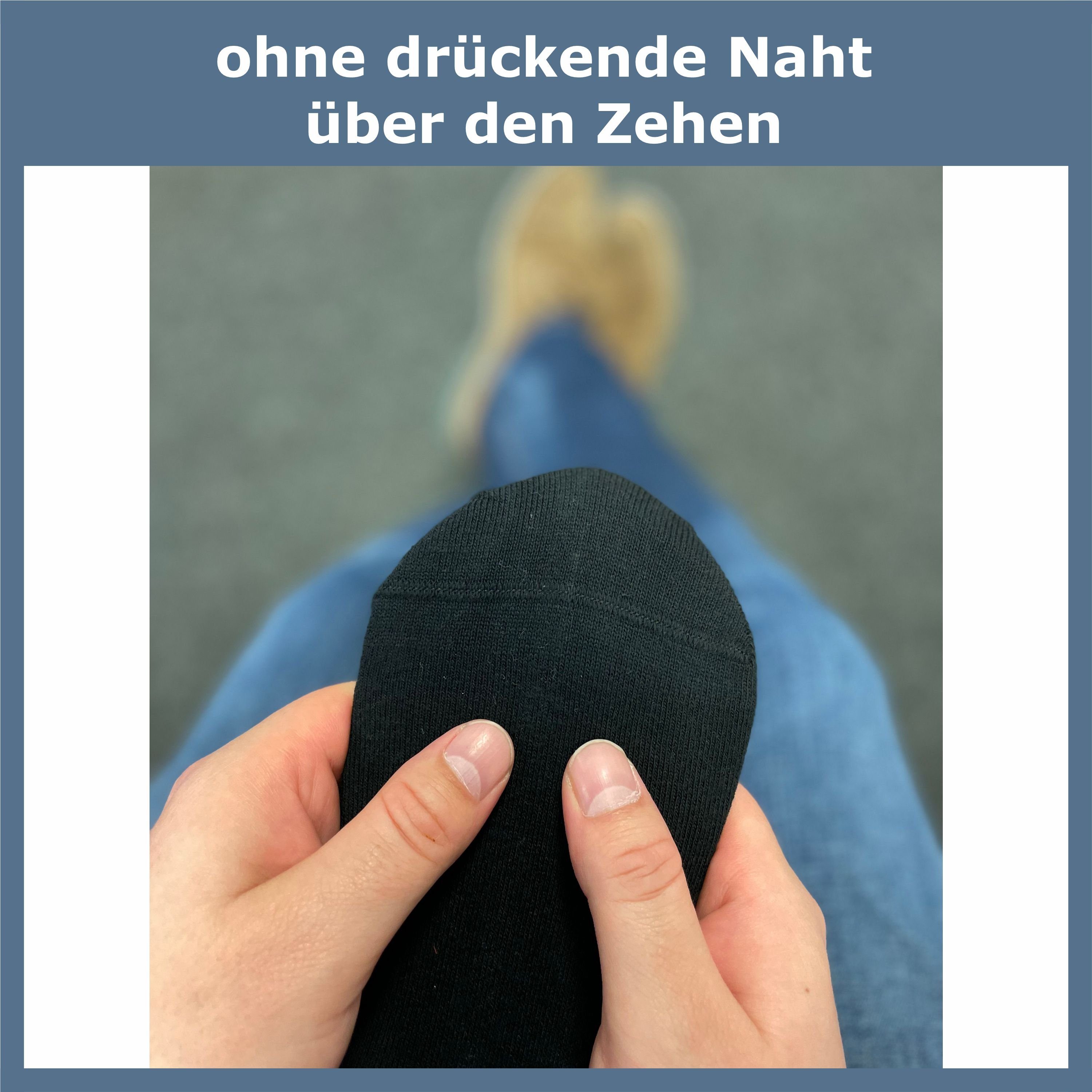 GAWILO Socken für Herren - Premium Komfortbund ohne drückende Naht (6 Paar) Weiche Socken aus hochwertiger, doppelt gekämmter Baumwolle