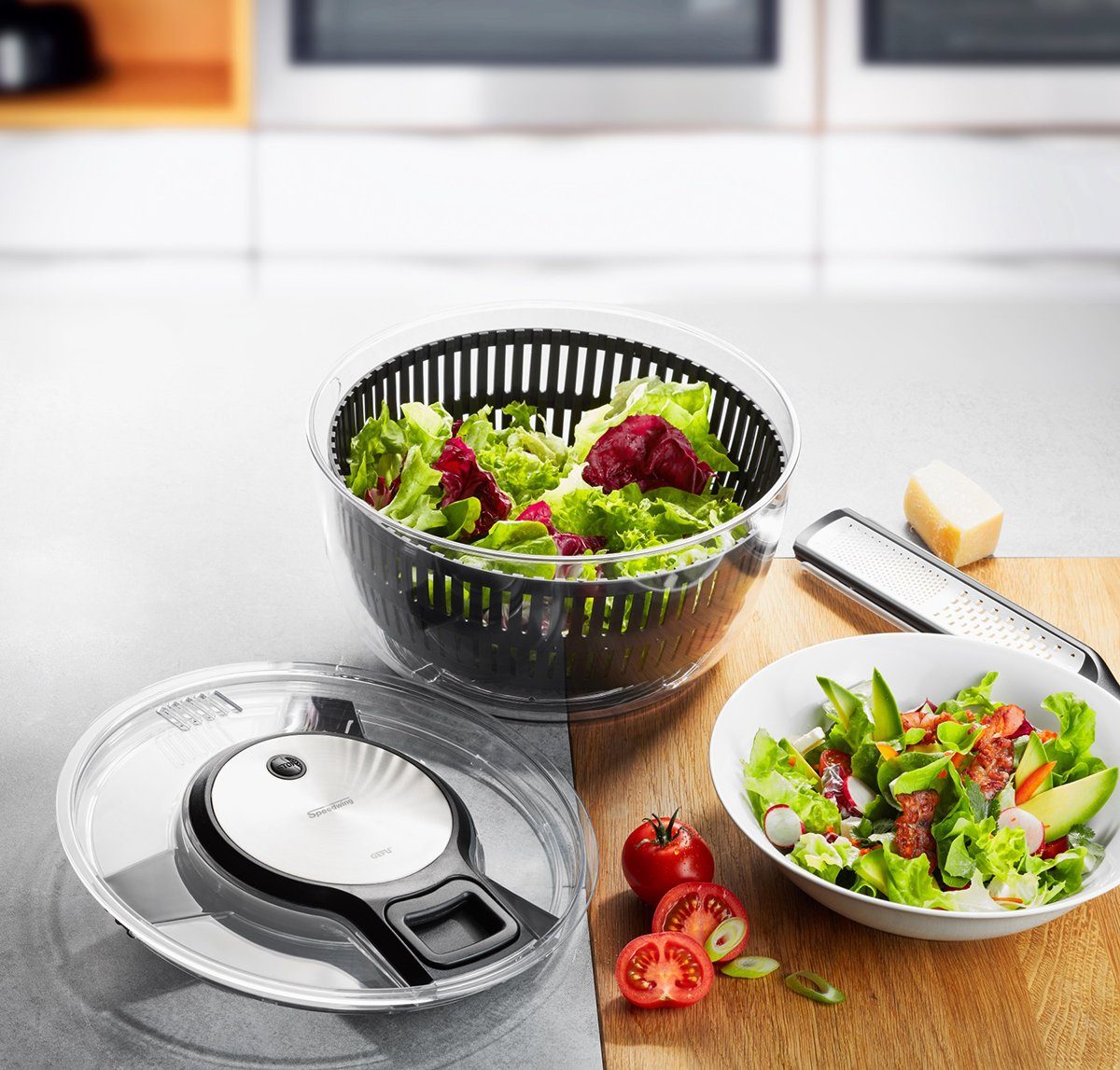 GEFU Salatschleuder Salatschleuder SPEEDWING® Kunststoff Salattrockner