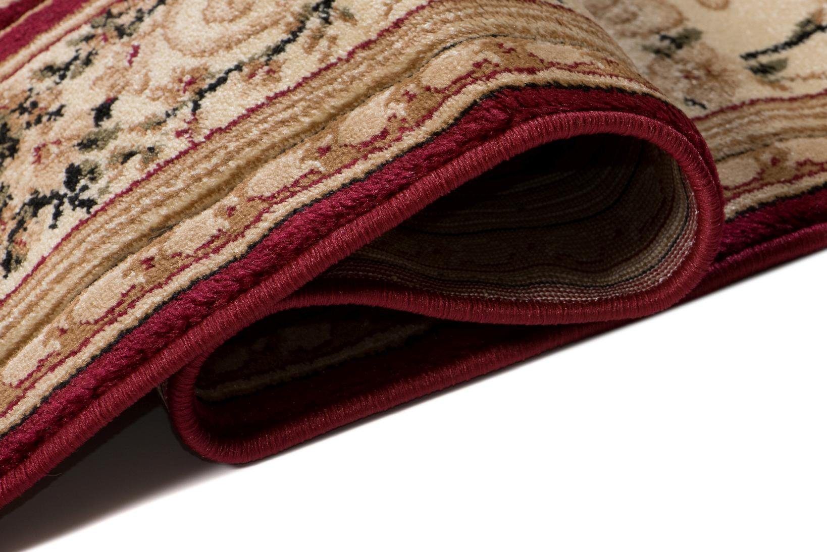 Orientteppich Oriente Teppich Orient Traditioneller x 100 60 Fußbodenheizung, Pflegeleicht, Wohnzimmerteppich Rot Teppich Mazovia, Geeignet cm, für - Beige