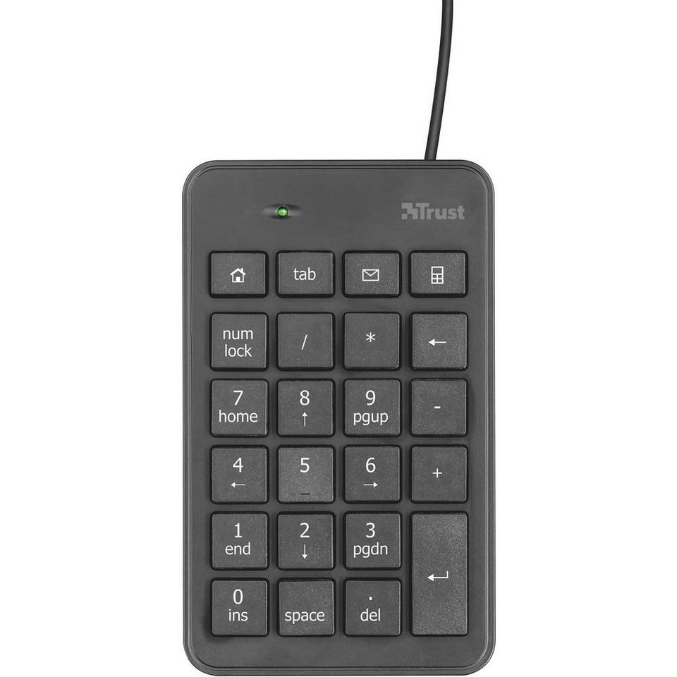 Trust Keyboard GXT 870 Mechanische TKL USB Gaming Tastatur, 5 zusätzliche  Tasten (Browser/Startseite, Tab, Mail, Leertaste und Rechner)