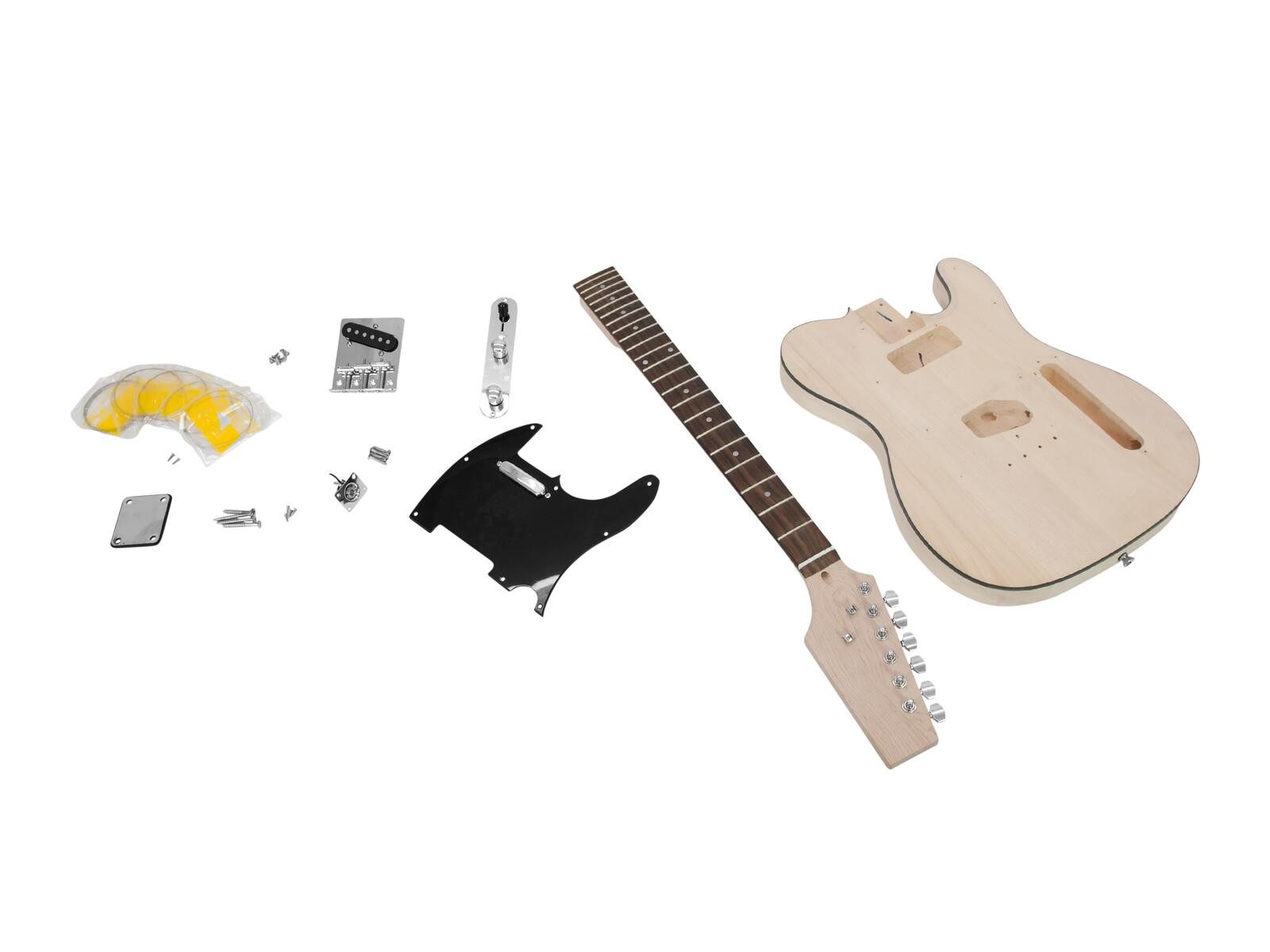 E-Gitarre DIMAVERY DIY TL-10 Gitarrenbausatz