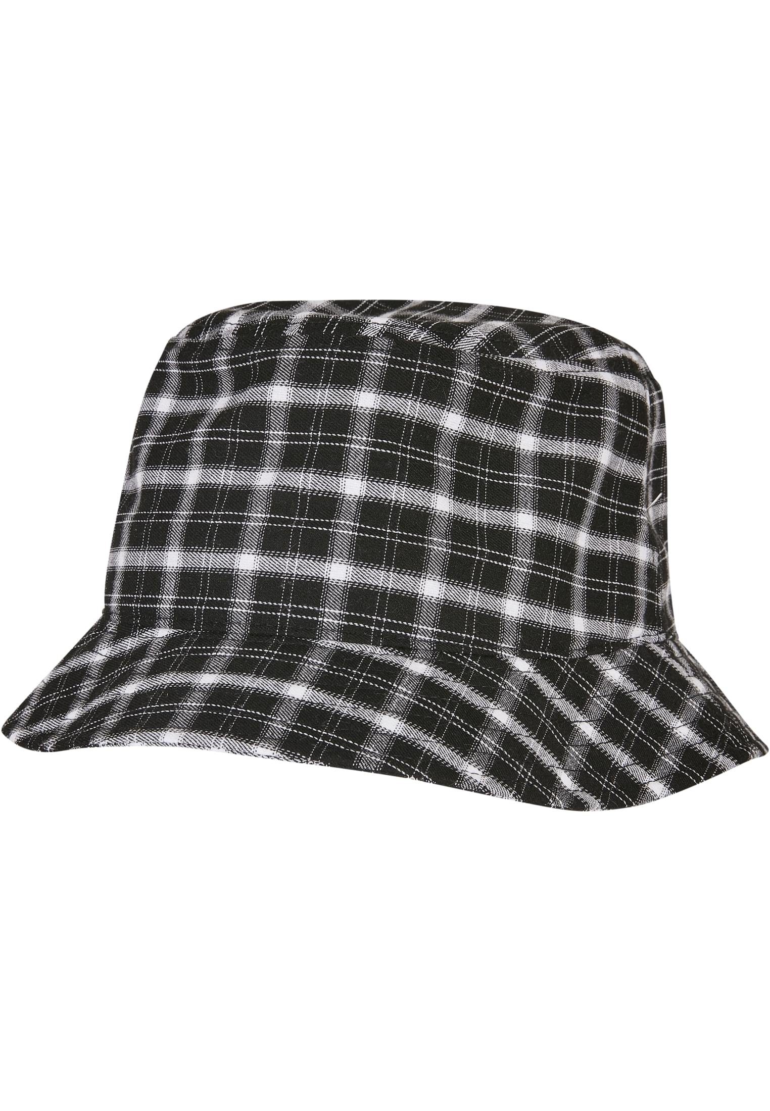 Cap Flex black/grey Accessoires Flexfit Bucket Hat Check