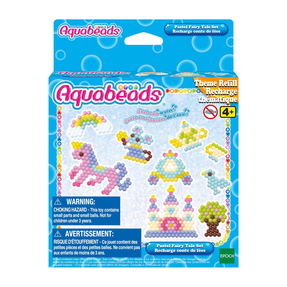 Faber-Castell Bastelperlen Bastelperlen Aquabeads Märchenwelt-Set pastell