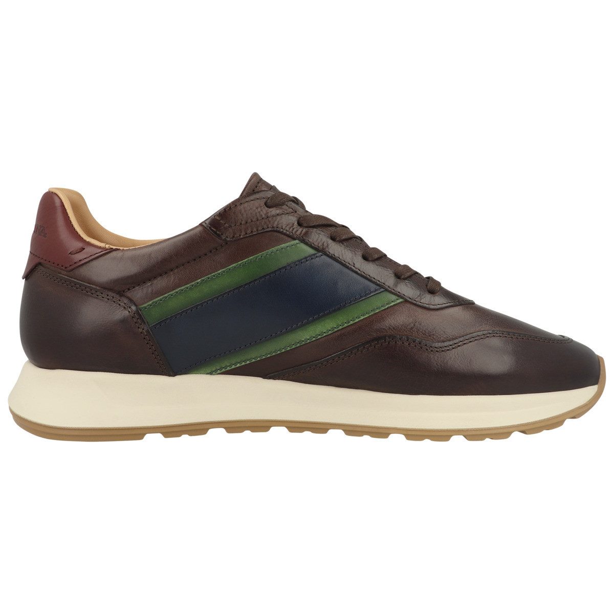 La Martina LFM262 Herren Sneaker Turnschuhe, Sportschuhe, Freizeitschuhe, Halbschuhe, Schnürschuhe