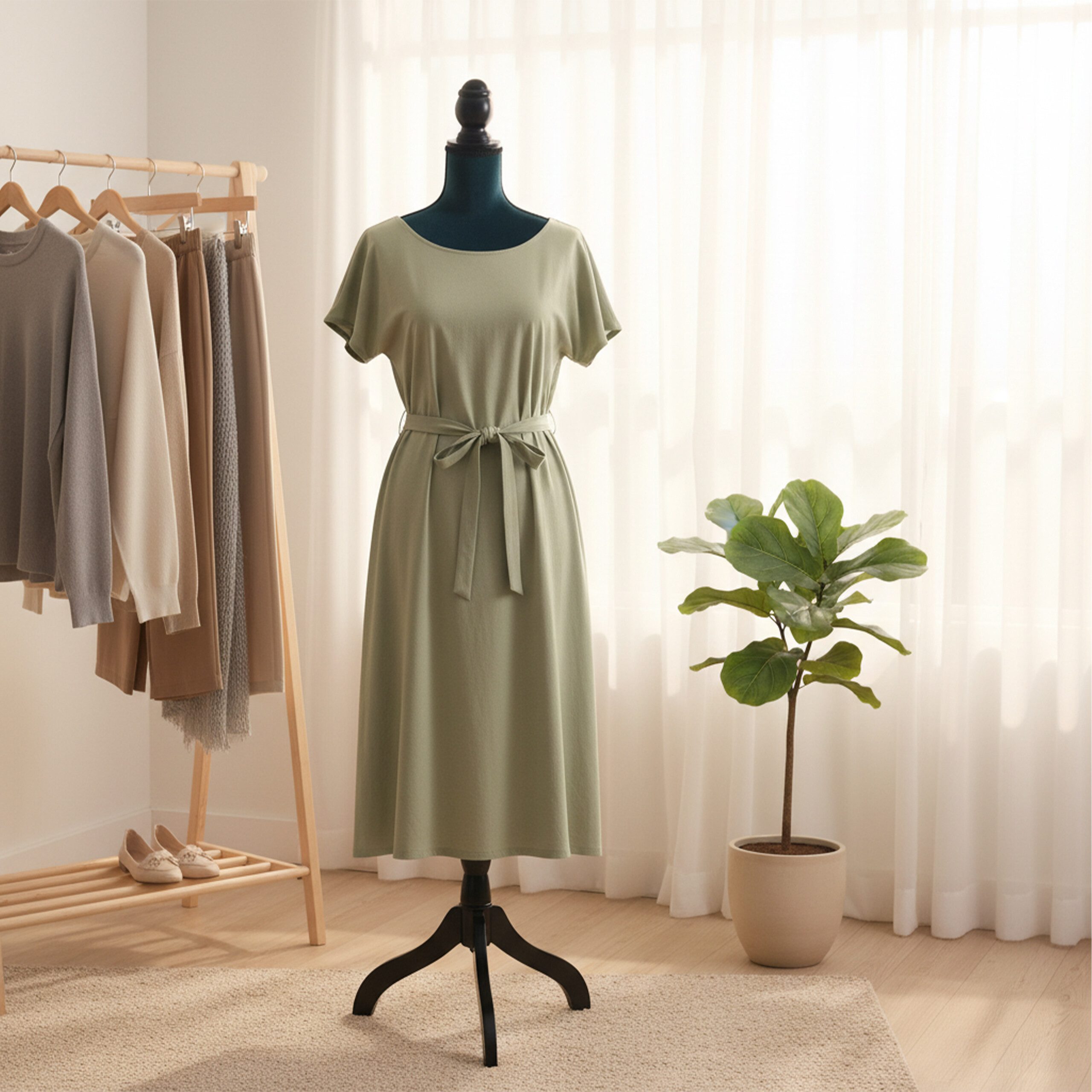 relaxdays Schneiderpuppe Weibliche Schneiderpuppe 36/38 Samt, Petrol