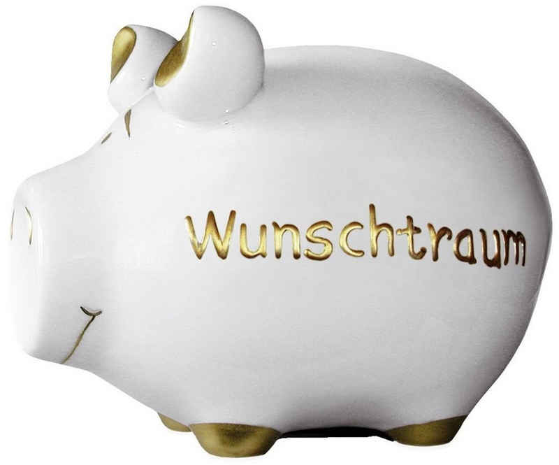 KCG Staubwischer KCG 100785 Spardose Schwein "Wunschtraum" - Keramik, klein