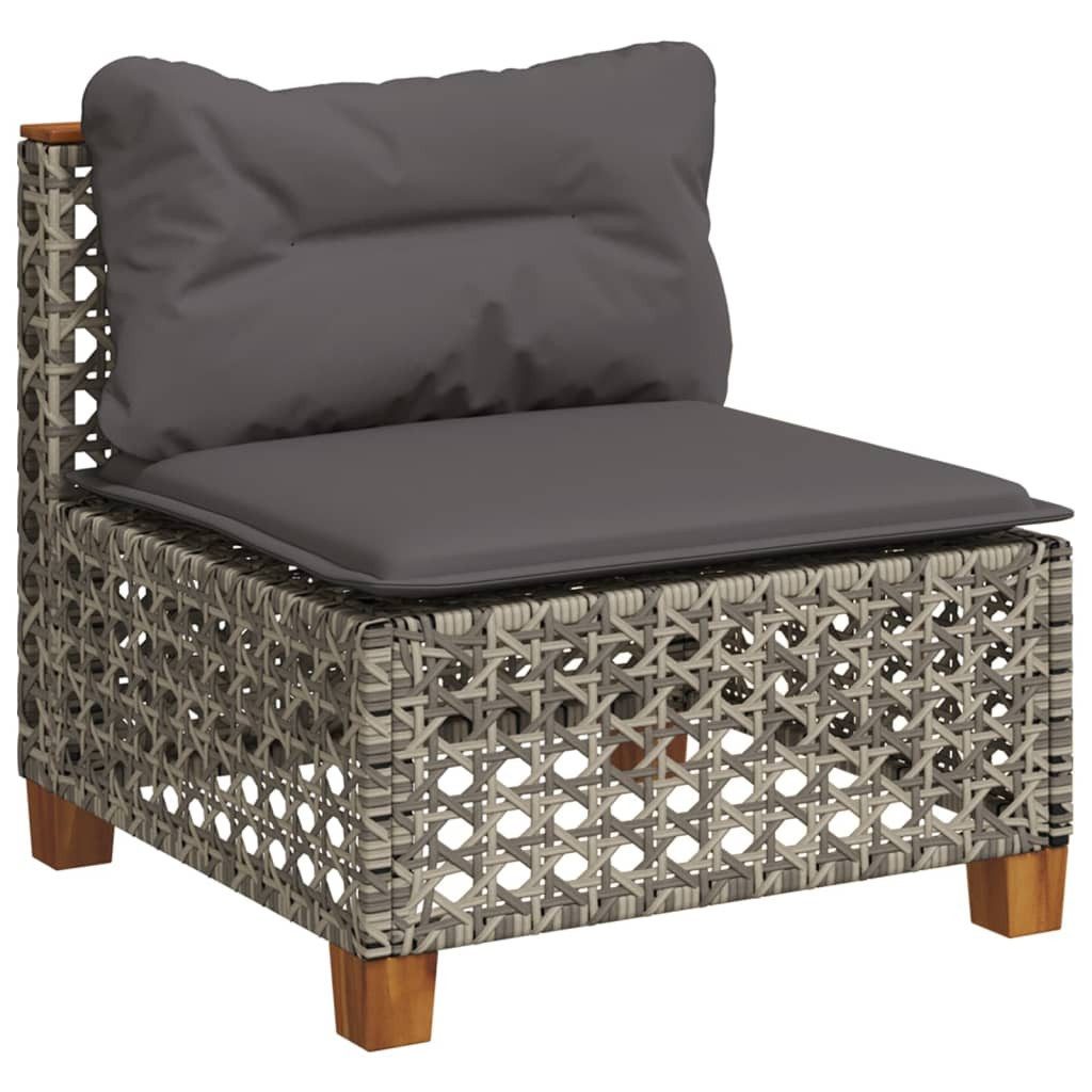 vidaXL Loungesofa Gartensofa ohne Armlehnen mit günstig online kaufen