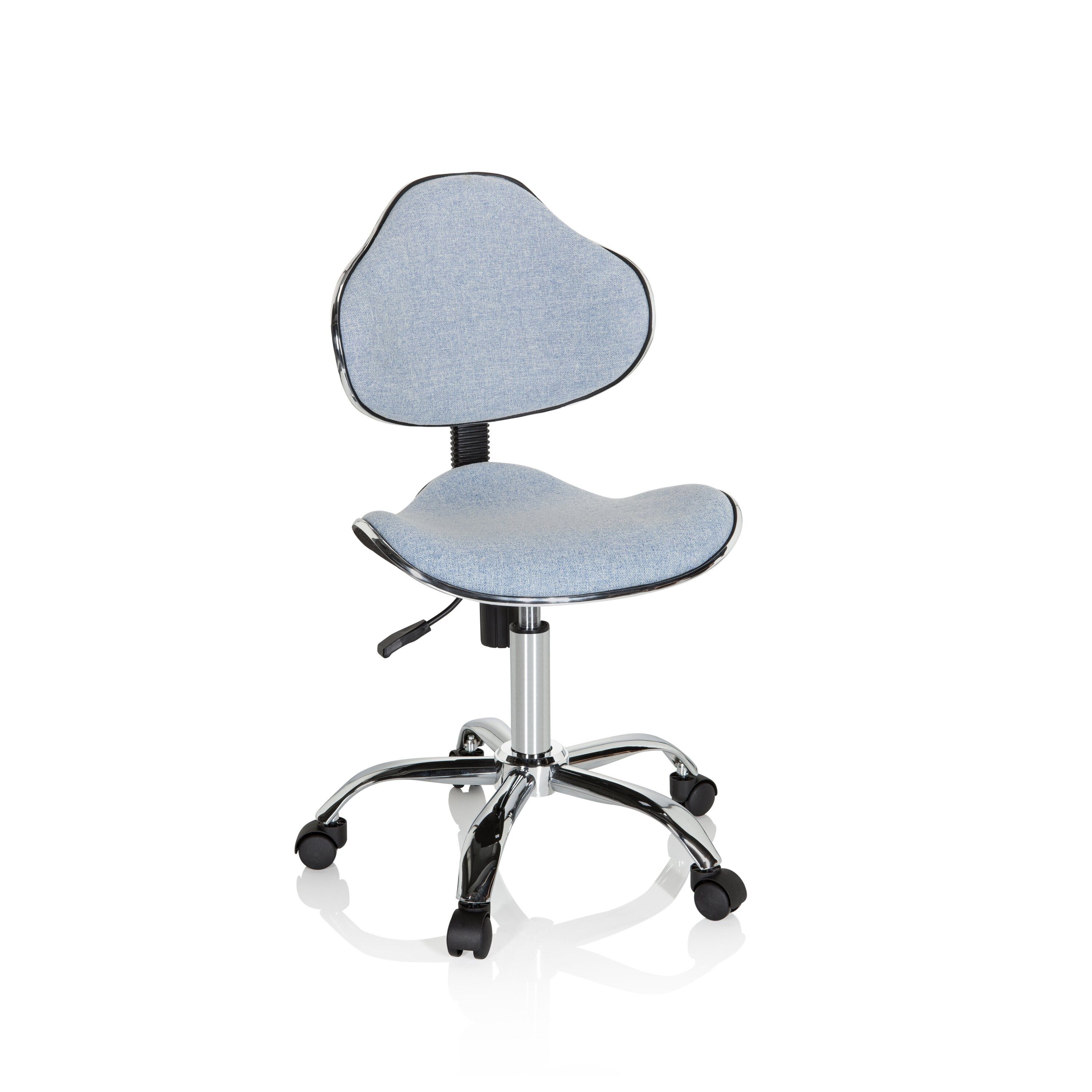 hjh OFFICE Drehstuhl Kinderdrehstuhl Kiddy Gti-3 Stoff (1 St), Kinder Bürostuhl mitwachsend, ergonomisch