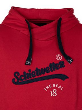 Schietwetter Kapuzenpullover Herren gestickt, maritim, modisch