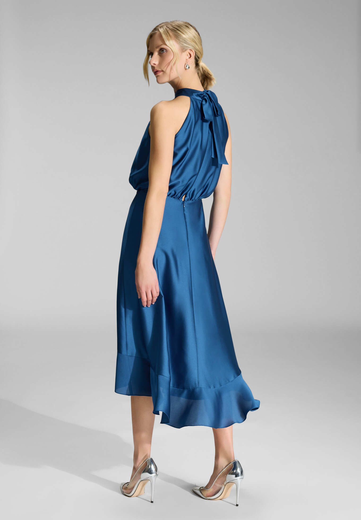 SWING Cocktailkleid Lockere Passform mit ausgestelltem Rockteil günstig online kaufen