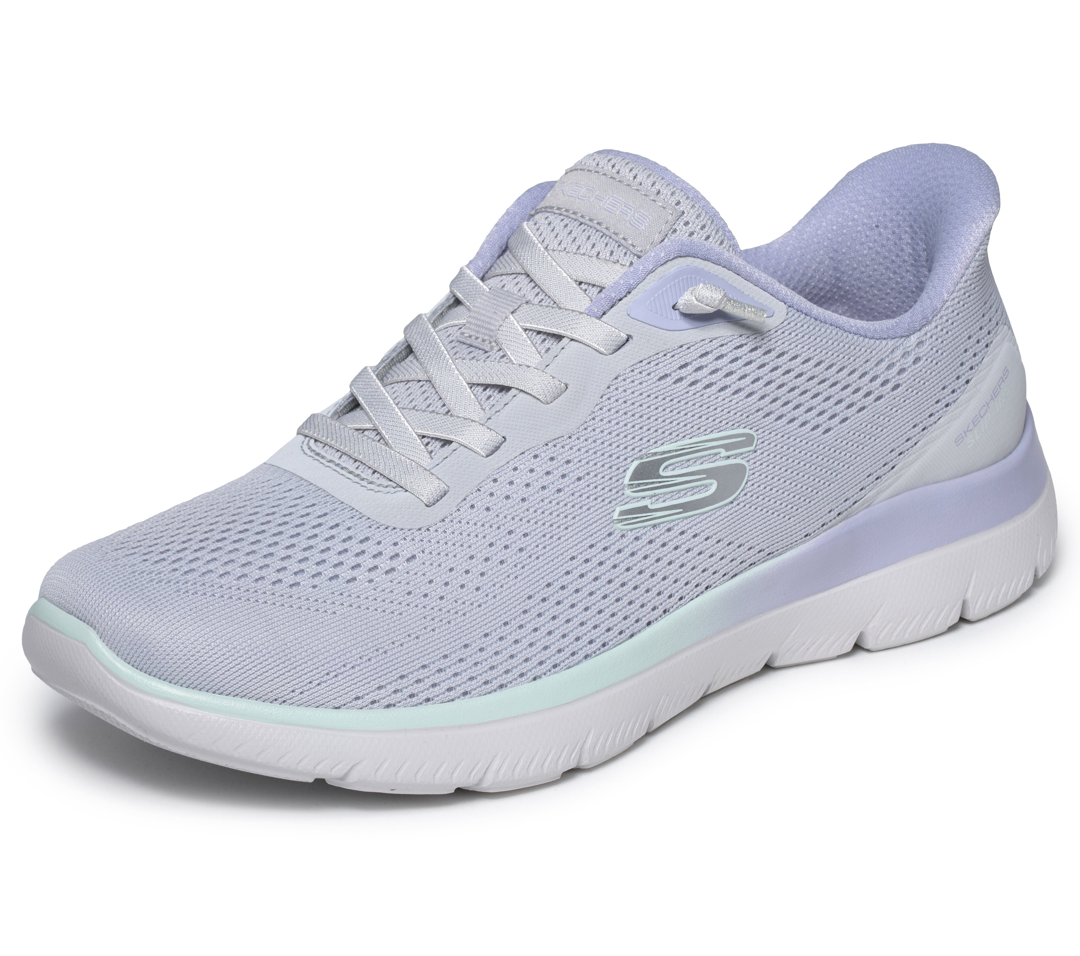 Skechers SUMMITS Slip-On Sneaker Schlupfschuh, Halbschuh, Freizeitschuh, mit Slip Ins