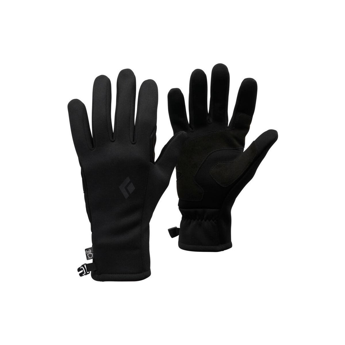 Black Diamond Skihandschuhe Heavyweight Screentap Liners Elastische, warme Handschuhe mit Touchscreen-Funktion, ideal für
