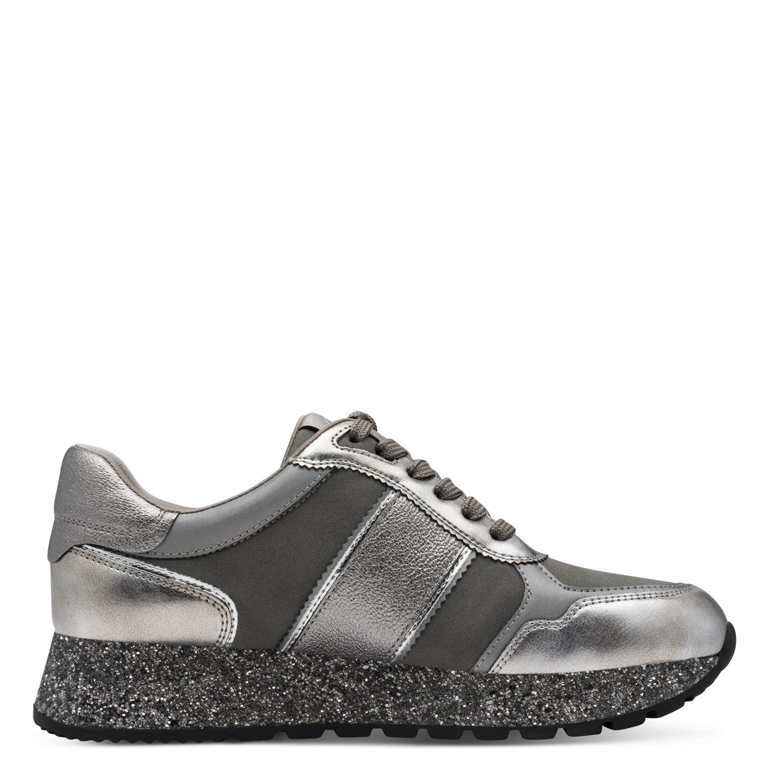 Tamaris Tamaris Damen Sneaker 1-23727-42-919 SILVER GLAM Sneaker