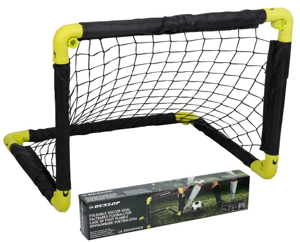 Dunlop Fußballtor »2X Fußballtor Set 2 Tore 50 cm mit Netz Fußballspiel