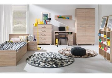 MOEBLO Kommode NURO N35 (Sideboard mit Schubladen, Wohnzimmer, Esszimmer, Flur & Diele, Moderne), Höhe: 86 cm Breite: 90 cm Tiefe: 40 cm