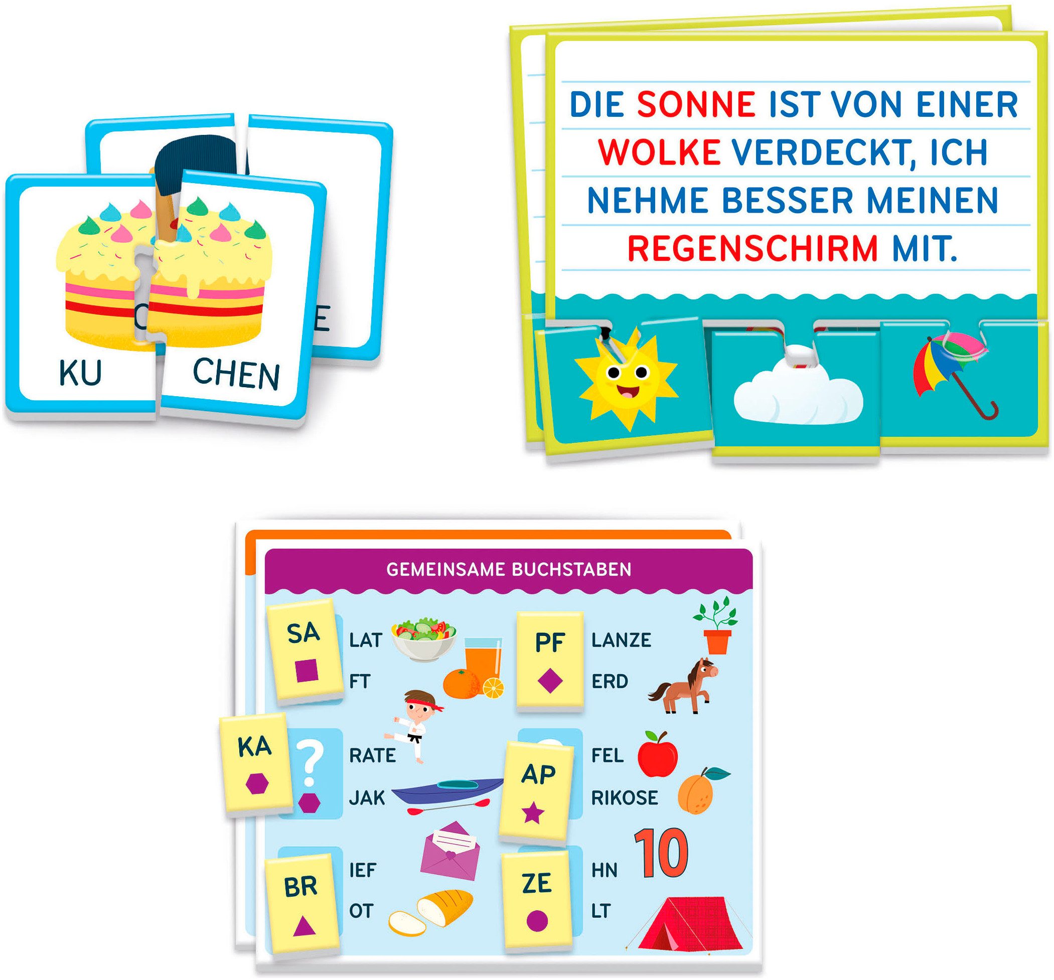 Clementoni® Spiel Education, Lese-Spiel, Lernspiel, Made in Europe