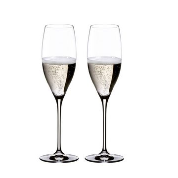 RIEDEL THE WINE GLASS COMPANY Glas Vinum Champagne Glas, Kristallglas