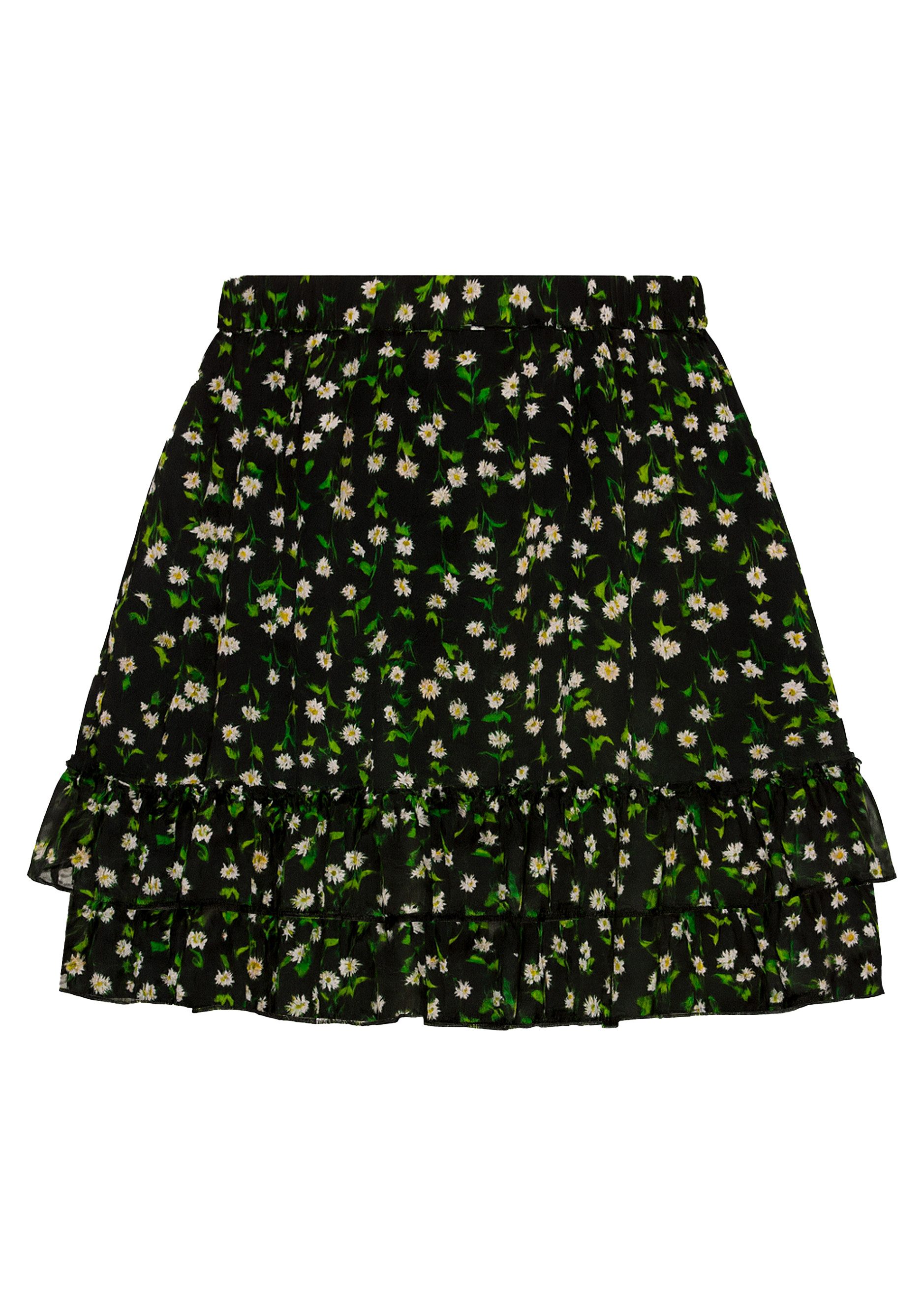 SASSYCLASSY Minirock Rüschenrock Damen kurz in günstig online kaufen