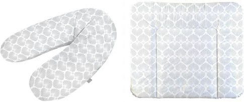 Rotho Babydesign Wickelauflage »Seashell Shape« (Set, 2-tlg), breit,  inklusive Stillkissen Multi; Made in Europe online kaufen | OTTO