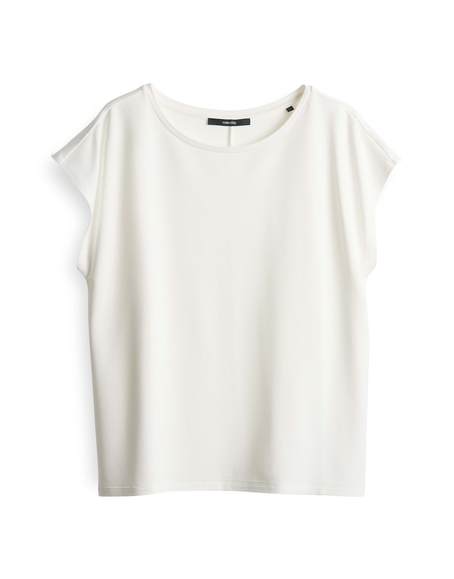 someday Kurzarmshirt KAMIE Regular mit Schlitzdetail günstig online kaufen