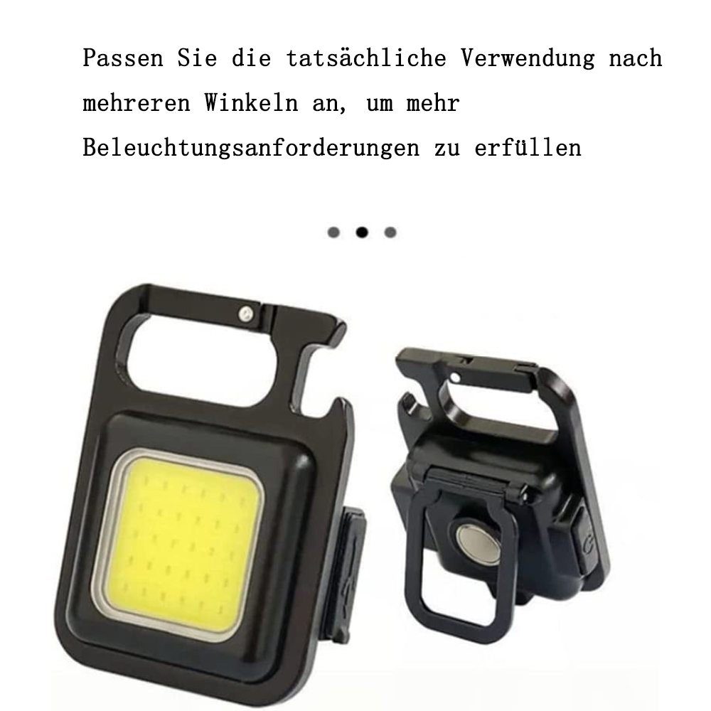 Tragbare LED Mini Tragbare GelldG LED Taschenlampe Lumen Taschenlampe Arbeitsleuchte, Schwarz(Stil:1)‎‎ 500