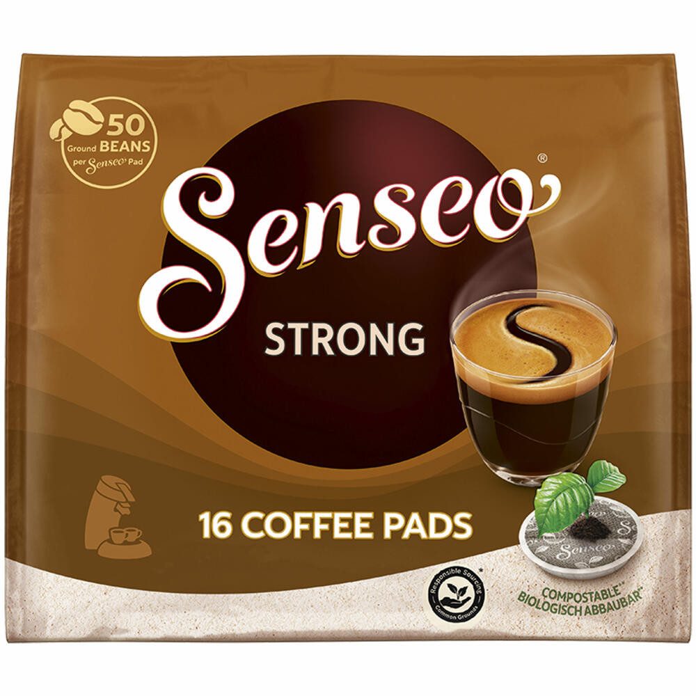 Senseo Kaffee Kräftig Strong 16 Pads