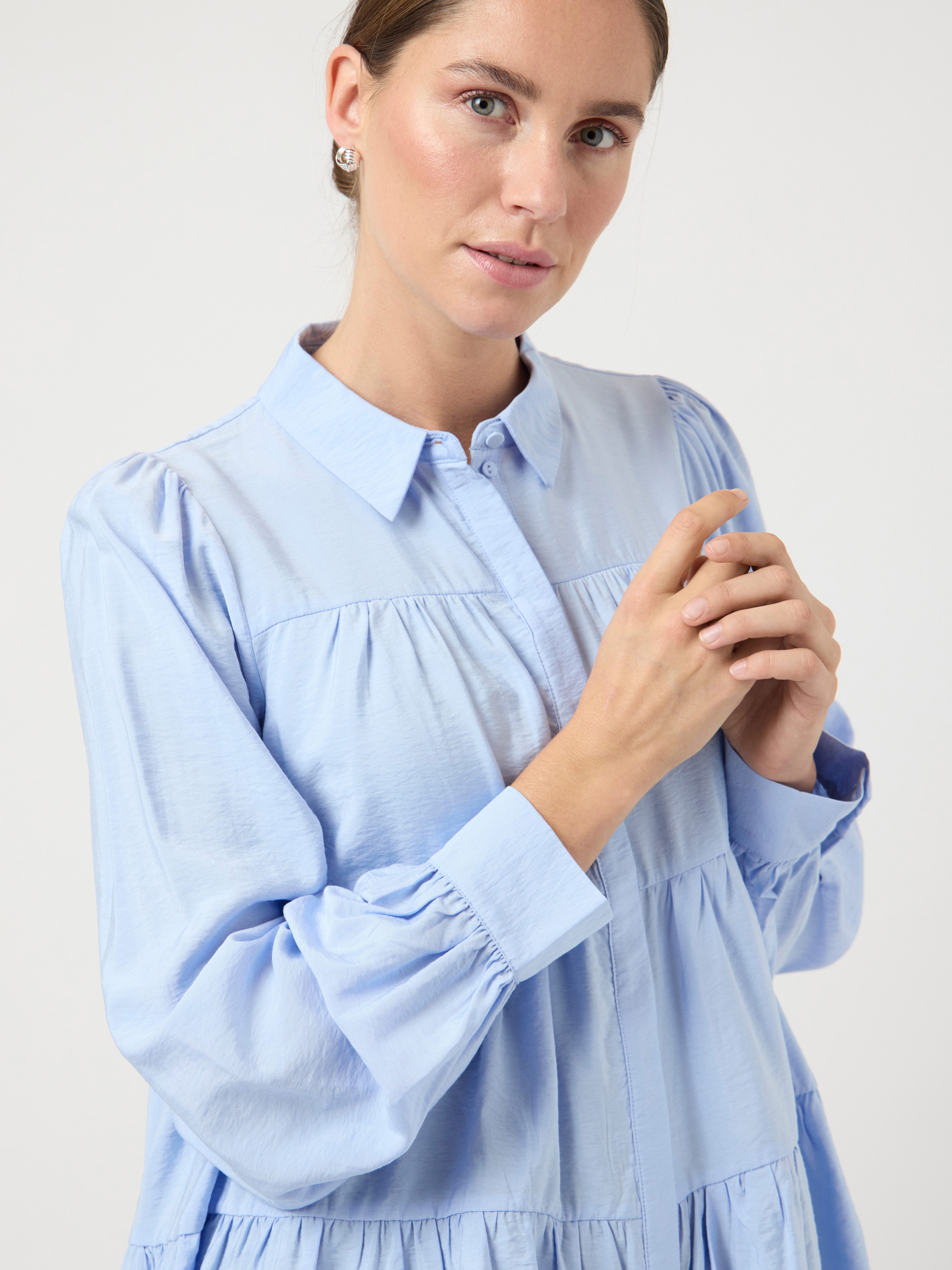 Y.A.S Langarmbluse YASPALA LS SHIRT S. NOOS