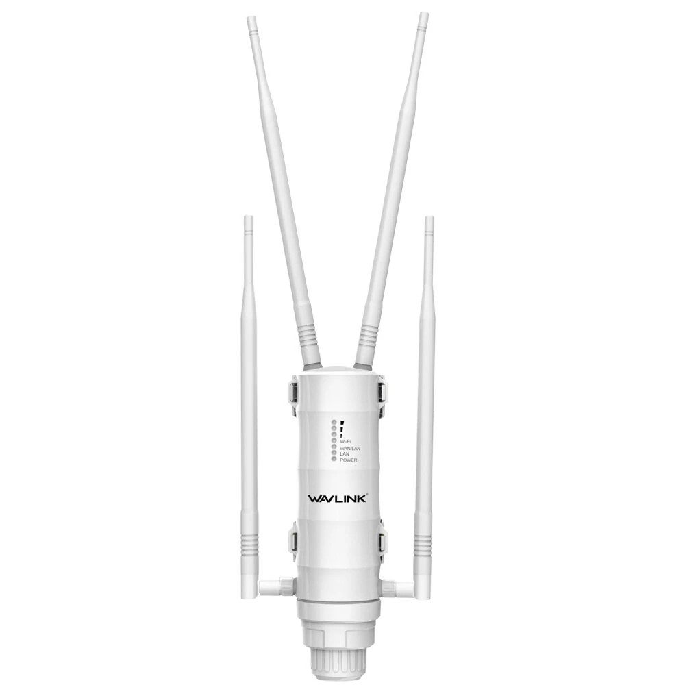 Insma HD4 WLAN-Repeater, Außen Range Extender, 1200Mbit/s, Dualband, wasserdicht, PoE-fähig